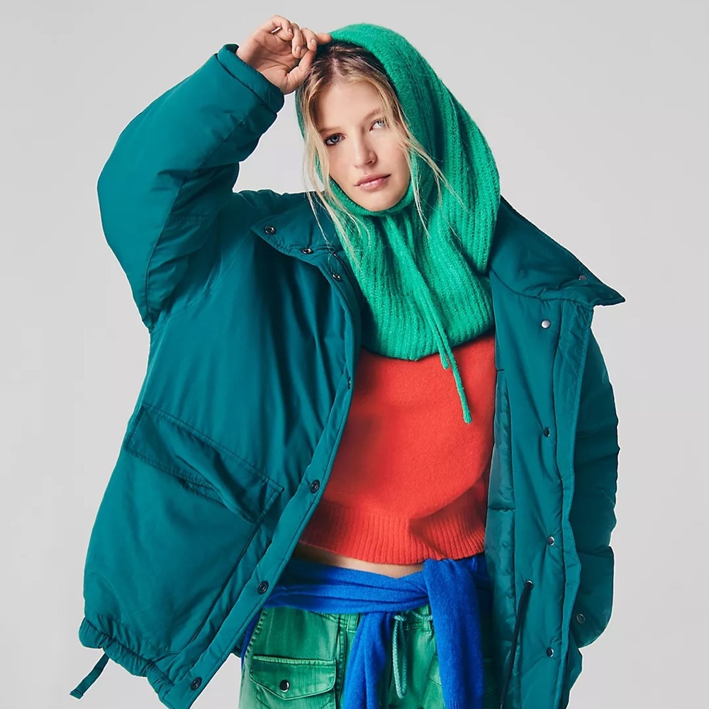 NWT We The Free Big Energy Puffer Cost/ Small/Dark Green